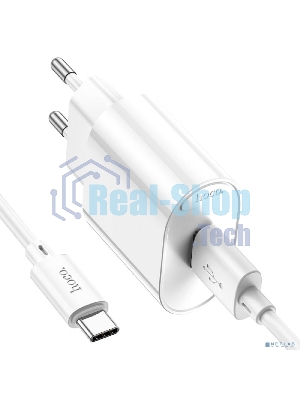 HOCO C109A/ Сетевое ЗУ/ 1 USB/ Выход: 10.5W/ White