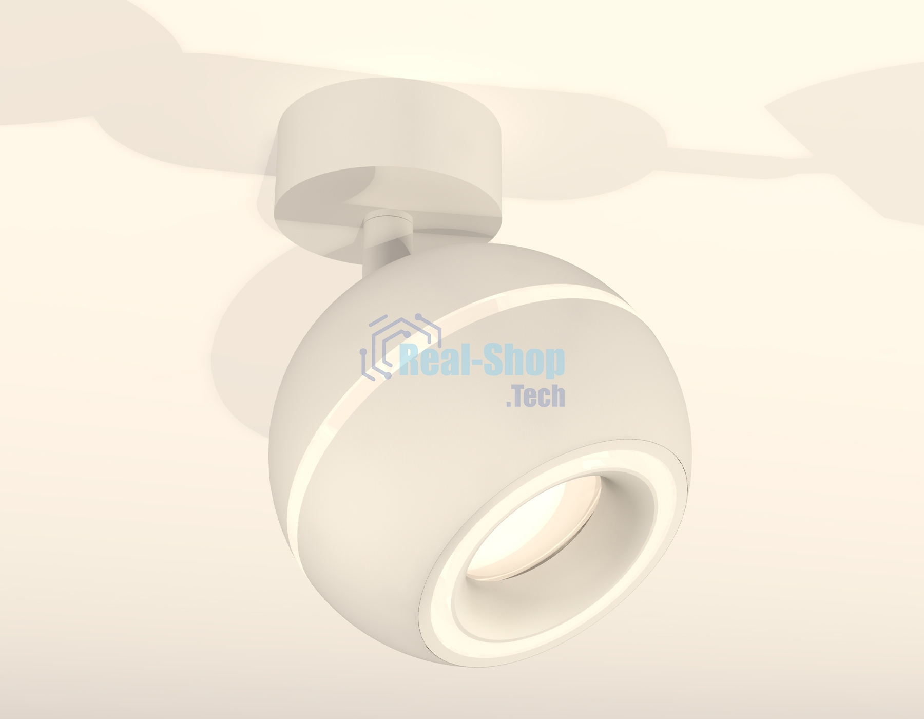 Комплект поворотного светильника Ambrella light XM1101015 SWH белый песок MR16 GU5.3 LED 3W 4200K (A2202, C1101, N7110)