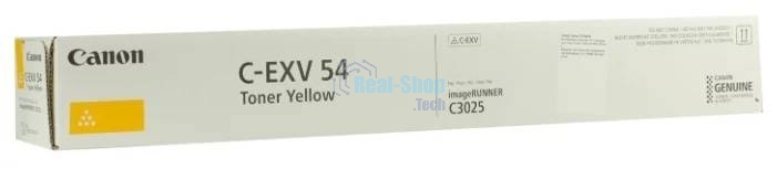Картридж лазерный Canon C-EXV54Y (1397C002) желтый (8 500 стр.) для Canon imageRUNNER C3226i/C3025i/C3025/C3125i