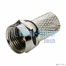 Разъем антенный на кабель Rexant F-разъем RG-6 (03-008C) 100шт