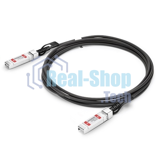 Твинаксиальный медный кабель 2m (10ft) Generic Compatible 10G SFP+ Passive Direct Attach Copper Twinax Cable #74621