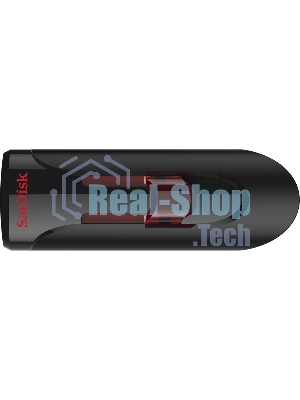 Флешка USB Sandisk CZ600 Cruzer Glide (SDCZ600-032G-G35), 32Gb, USB 3.0, R/W 100/20, черный
