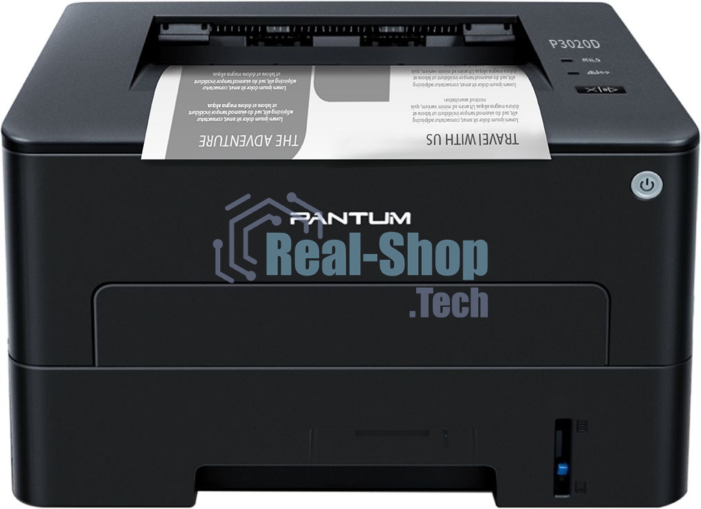 Принтер лазерный Pantum P3020D, А4, ч/б, печ. до 30 стр/мин., 600 x 600 dpi, USB, проектная модель