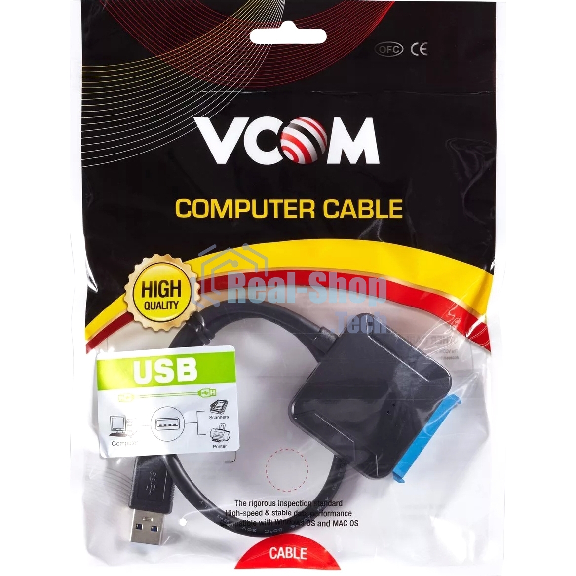 Кабель-адаптер USB3.0 ---SATA III 2.5/3,5