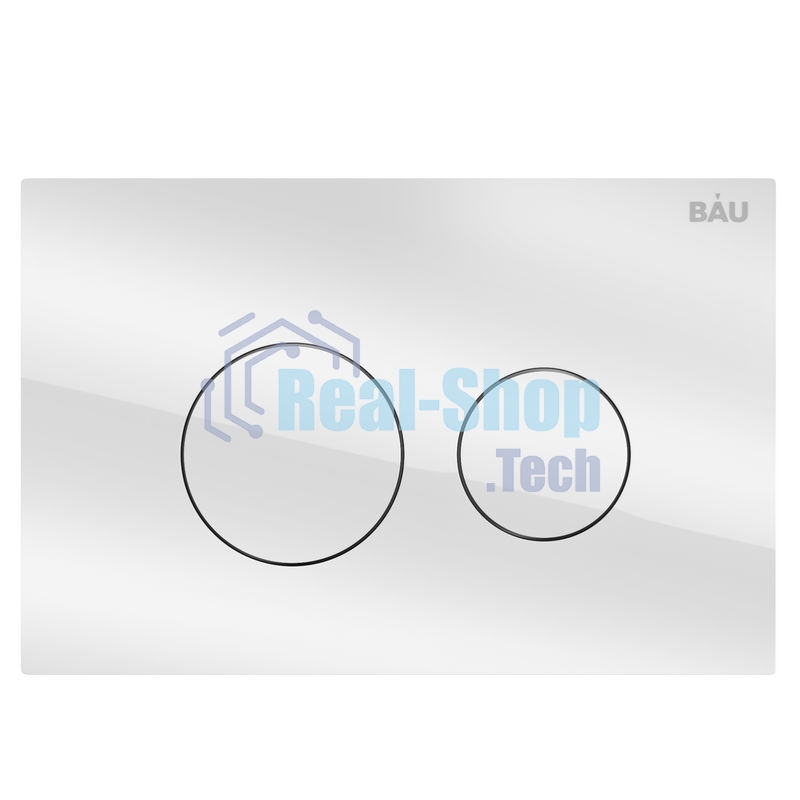 Комплект BAU 6 в 1: инсталляция BAU PRO, унитаз подвесной торнадо Bau Dream Hurricane-2, сиденье дюропласт микролифт, клавиша из стекла Dream, белая