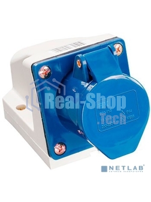 Розетка 125 стационарная 3Р+РЕ+N 32А 380В IP44 IEK