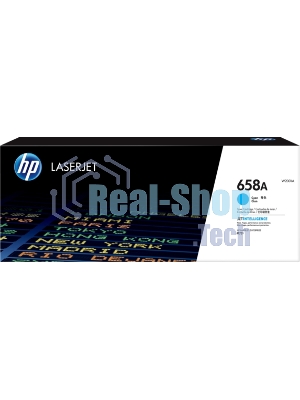 Картридж лазерный HP 658A W2001A голубой для HP CLJ Enterprise M751 (6000 стр.)