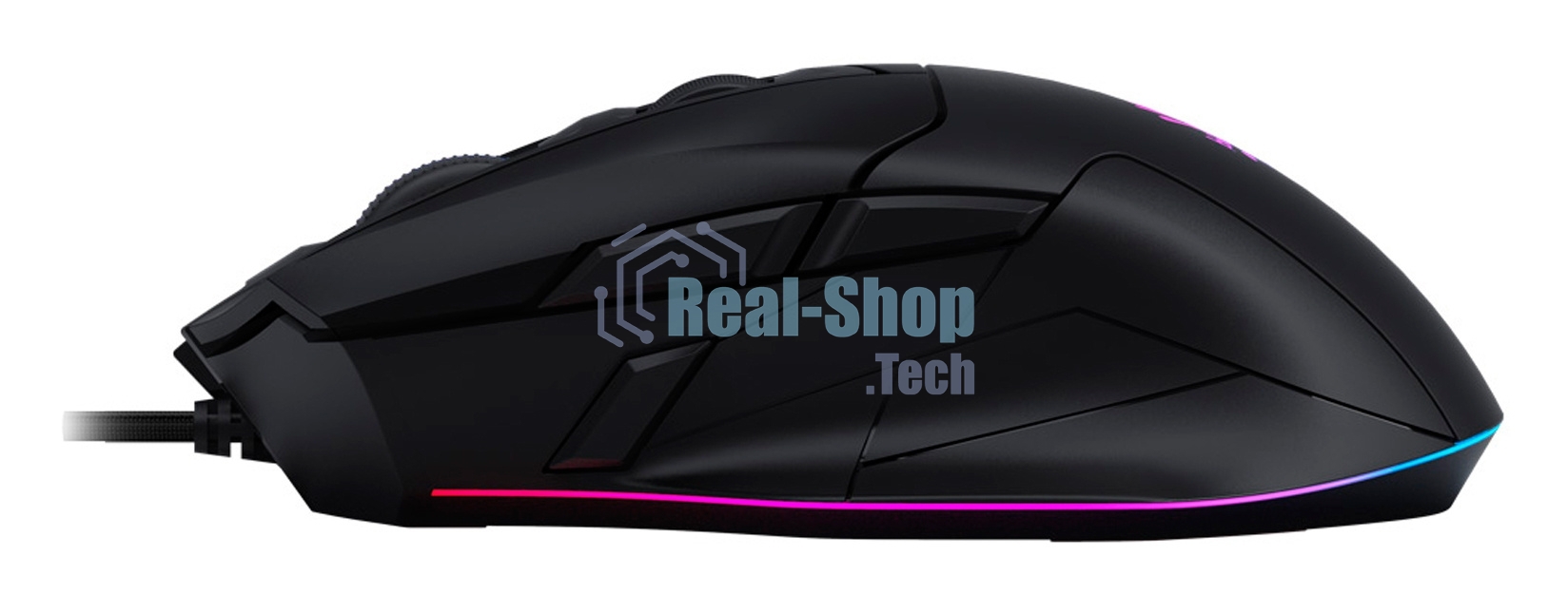 Мышь проводная A4Tech Bloody W70 Max черный, 10000 dpi, USB, кнопки - 9