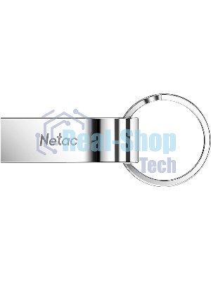 Флешка USB Netac U275 (NT03U275N-008G-20SL), 8Gb, USB 2.0, R/W 50/15, серебристый