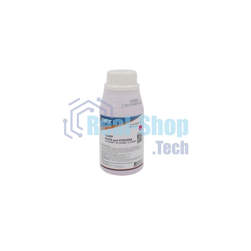 Тонер CET для Kyocera ECOSYS M5521cdn/M5526cdw/P5021cdn/P502 Magenta (PK294) 50г/бут. (TK-5220M/TK-5230M/TK-5240M) Japan