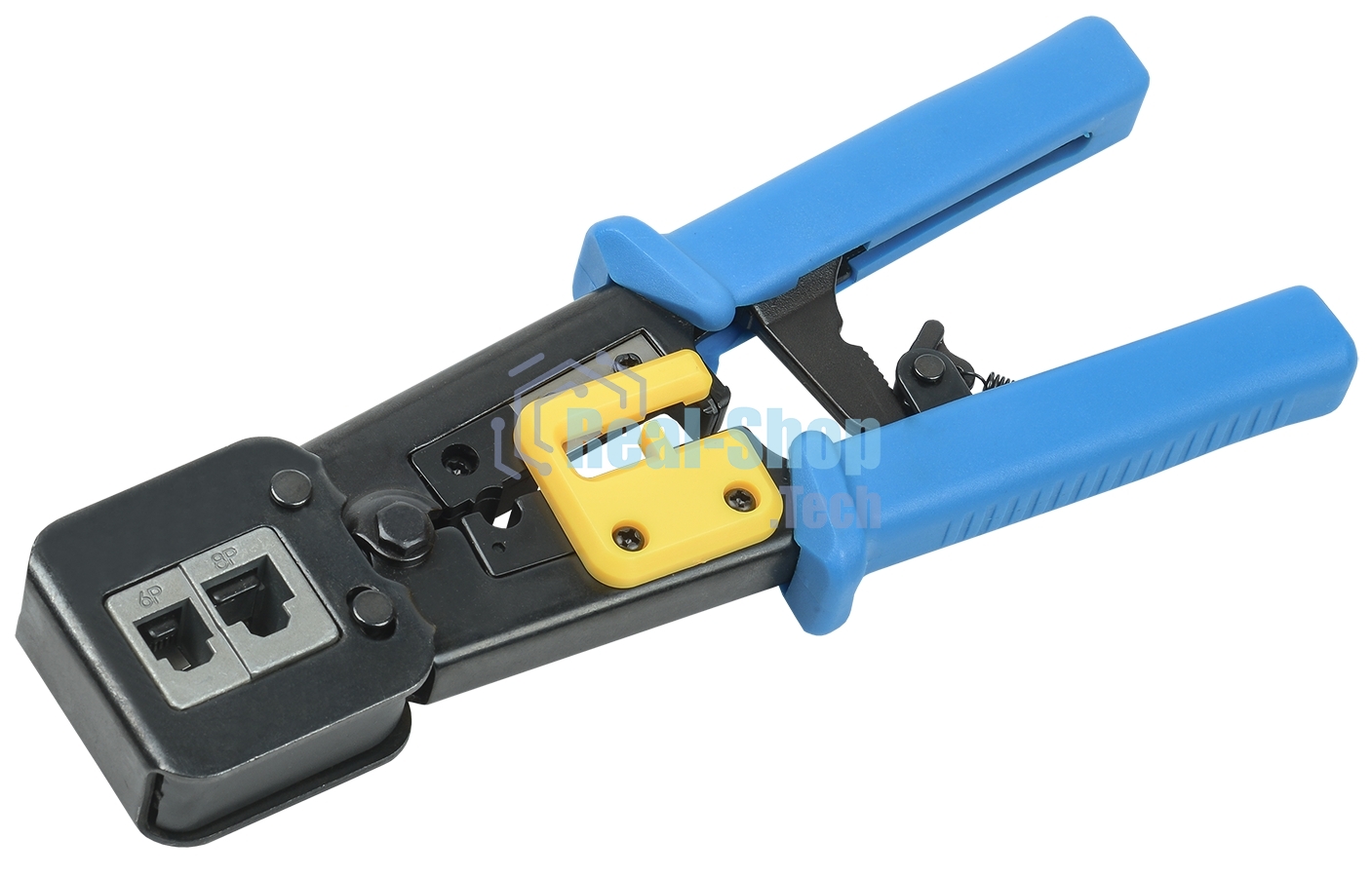 Инструмент обжим ITK TM1-B11H для RJ-45,12,11 с x рап. ме x . сине-оранж