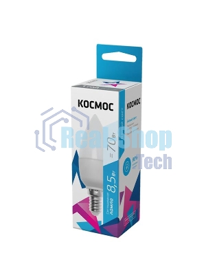 Лампа светодиодная Космос LED BASIC CN 8.5Вт 220В E14 4500К