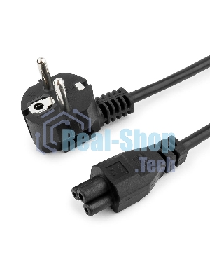 Кабель питания для ноутбуков Gembird/Cablexpert, 3м, Schuko- C5, 10А (PC-186-ML12-3M)