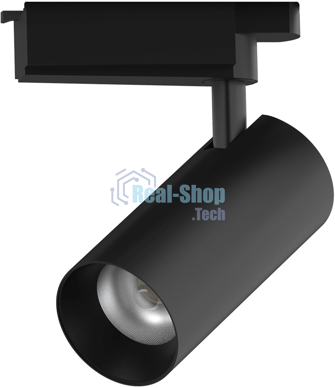 Светильник трековый цилиндр Gauss 16W 1680lm 4000K 180-220V IP20 65x206мм черный линза 36º LED