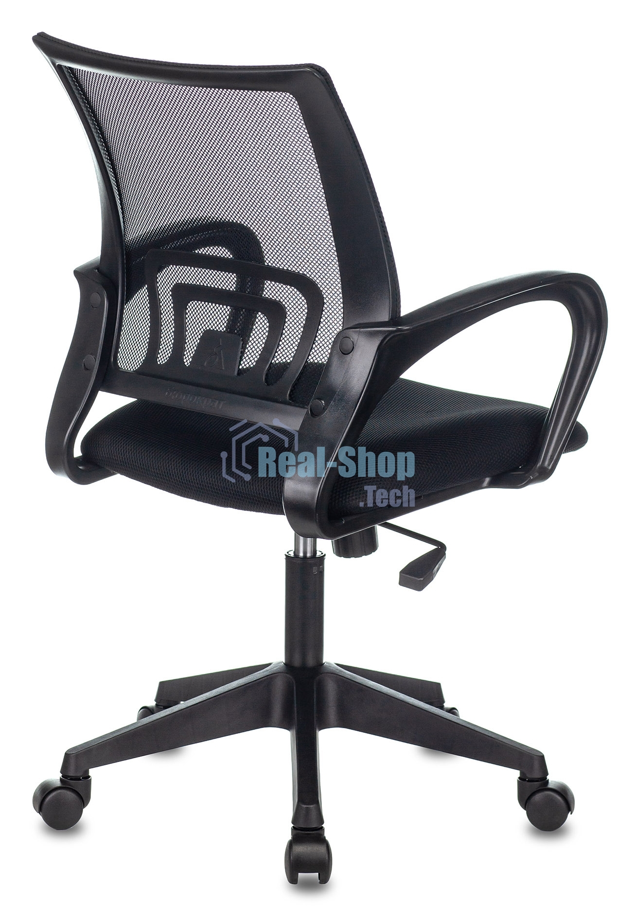 Кресло Бюрократ CH-695N/BLACK черный, сетка, 150 кг, механизм качания