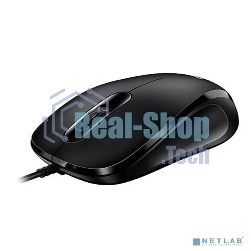 Мышь проводная Genius DX-101 черный, 1200 dpi, USB, кнопки - 3