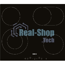 Электрическая варочная поверхность Beko HIC64403T, 4 конфорки, с зоной расширения, стеклокерамика, 6900 Вт