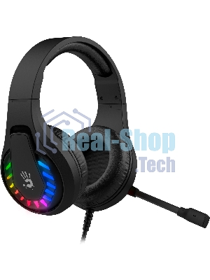 Гарнитура Bloody G230 чёрный, проводная, подсветка