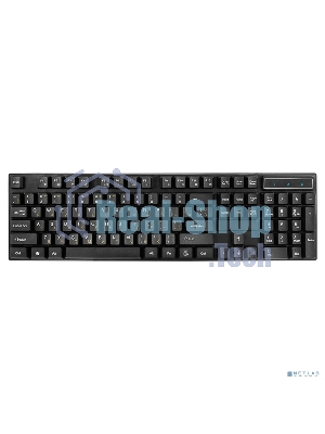 Комплект клавиатура+мышь ExeGate MK110-OEM проводной, USB, 1000 DPI, чёрный