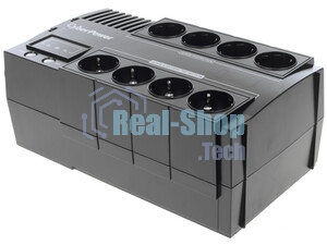 Источник бесперебойного питания CyberPower BS650E NEW/650 ВА/390 Вт/8 х CEE 7 (евророзетка)