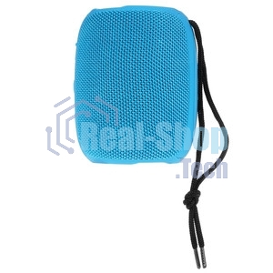 Колонка беспроводная QUMO BatteryBeats BT5.0 5Вт IP64 FM SD USB AUX подсветка 1500мА·ч синий