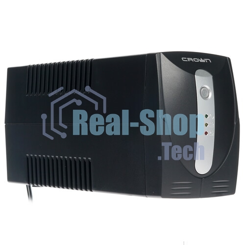 Источник бесперебойного питания Crown CMU-650X/650 ВА/360 Вт/CEE 7 (евророзетка), IEC 320 C13 (компьютерный)