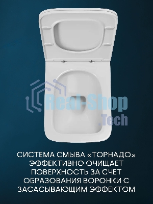 Комплект BAU 6 в 1: инсталляция BAU PRO, унитаз подвесной безободковый торнадо обратного потока Bau Stil Hurricane-2, сиденье дюропласт микролифт, кнопка смыва Stil Gun Grey, темно-серый металлик
