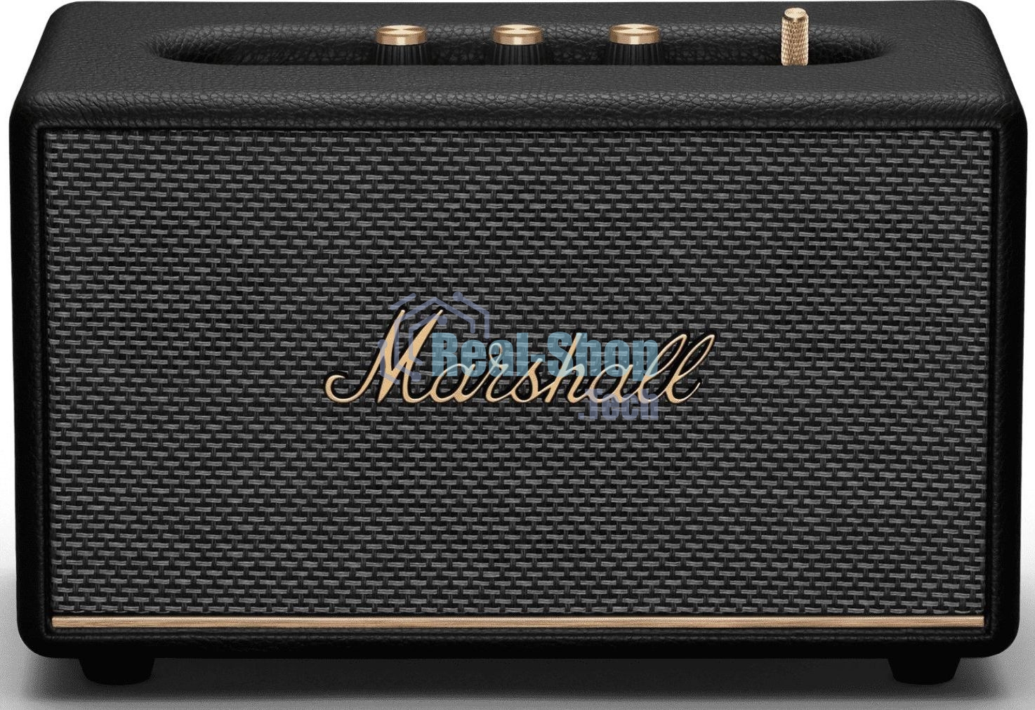 Колонка портативная Marshall Acton III черный/золотистый 60W 2.1 BT/3.5Jack 10м