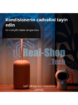 Камера AQARA Camera Hub G3/Камера+ управления/Управление жестами/Камера 360/2K 2304х1296p/Протокол связи:Zigbee/WiFi/Питание:USB-C/белый CH-H03