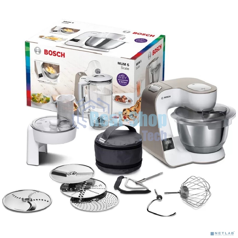 Комбайн Bosch MUM5XW20 белый/бежевый