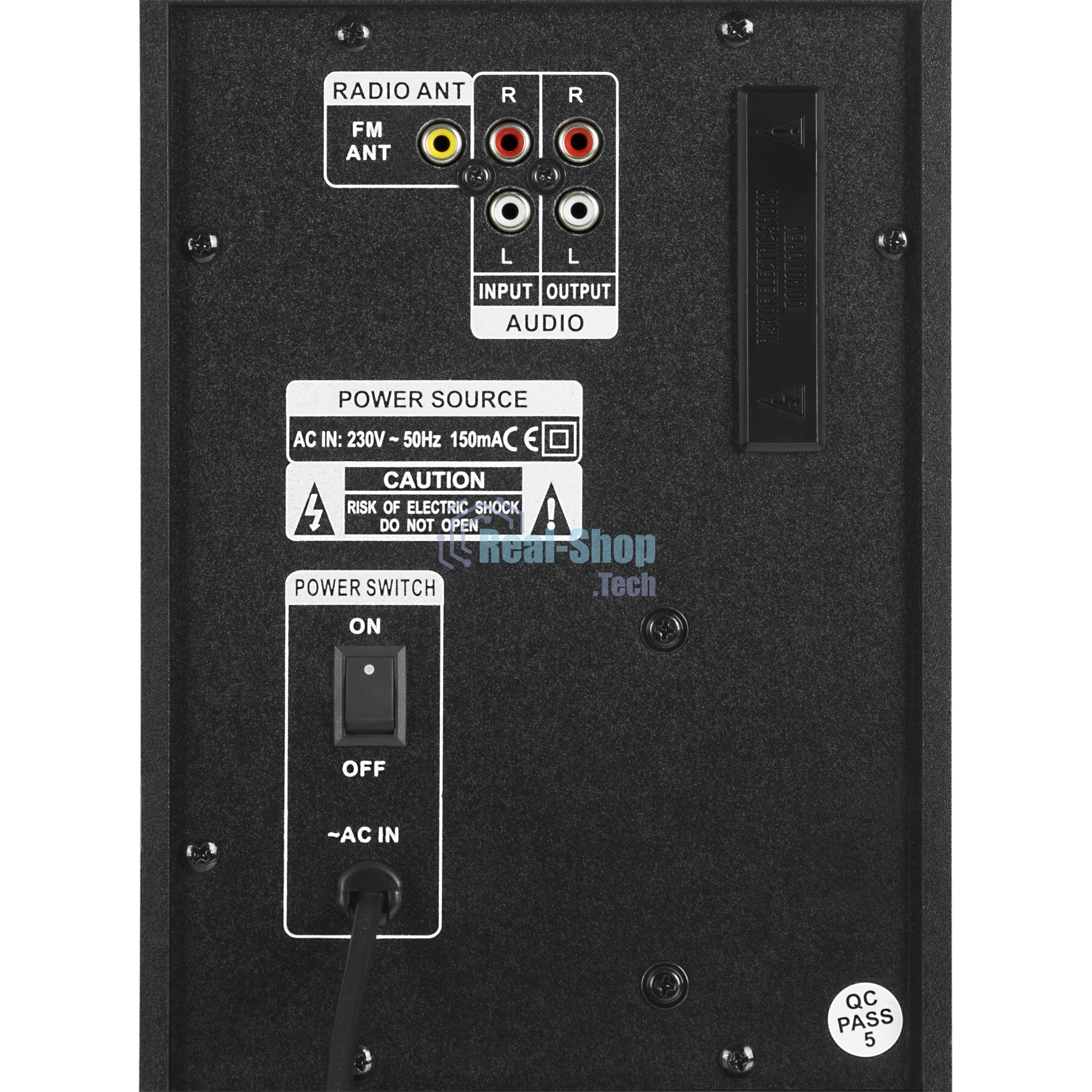 Акустическая система SVEN MS-1821 2.1 черный 40Вт BT