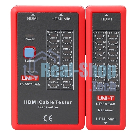 Тестер проводки UNI-T UT681HDMI