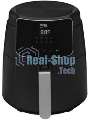 Аэрогриль Beko FRL 2244 B черный, 1500 Вт, 4.7 л, сенсор, 8 программ