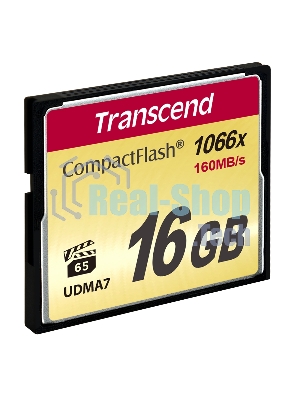 Флеш карта Transcend Ultimate TS16GCF1000/CF (Compact Flash)/16 ГБ/UDMA 7, VPG 65/160 МБ/с