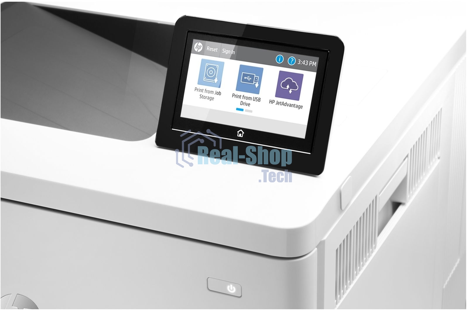 Принтер лазерный HP Color LaserJet Enterprise M555x (7ZU79A), A4, цветной, печ. до 38 стр/мин., 600 x 600 dpi, USB, RJ-45, Wi-Fi, Air Print, Mopria