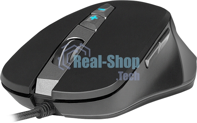 Мышь проводная SVEN RX-G970 черный, 4000 dpi, USB, кнопки - 7