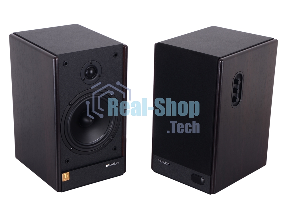 Колонки MICROLAB SOLO-6C дерево 2.0, 100 Вт RMS, 55Hz-20000Hz, ПДУ NEW