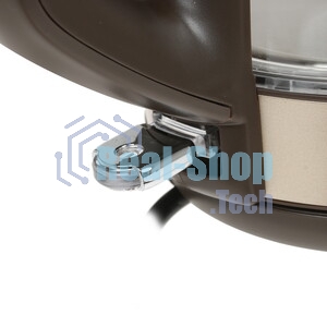 Чайник электрический Polaris PWK1760CGL графит, 1,7 л, 2150 Вт, стекло
