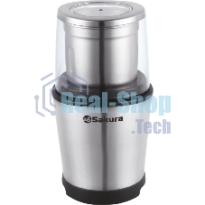 Кофемолка Sakura SA-6162S 250Вт 100гр сталь Кофемолка Sakura SA-6162S 250Вт 100гр сталь