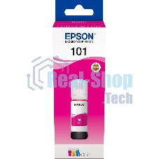 Чернила Epson L101 C13T03V34A пурпурный (70 мл) для Epson L4150/L4160/L6160/L6170/L6190