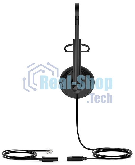 Гарнитура Yealink YHS34 Mono чёрный, проводная