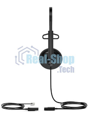 Гарнитура Yealink YHS34 Mono чёрный, проводная