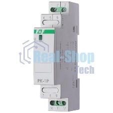 Реле промежуточное PK-1P/Un (монтаж на DIN-рейке 35мм 12В AC/DC 16А перекл.) F&F EA06.001.001