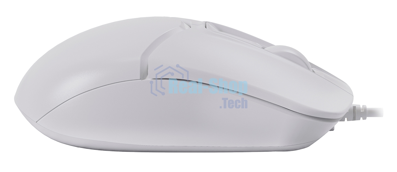 Мышь проводная A4Tech Fstyler FM12 белый, 1200 dpi, USB, кнопки - 3