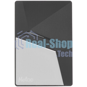 Внешний SSD Netac Z7S, 480 Gb, USB 3.2 Gen 2 Type-C, R/W 550/480, черный