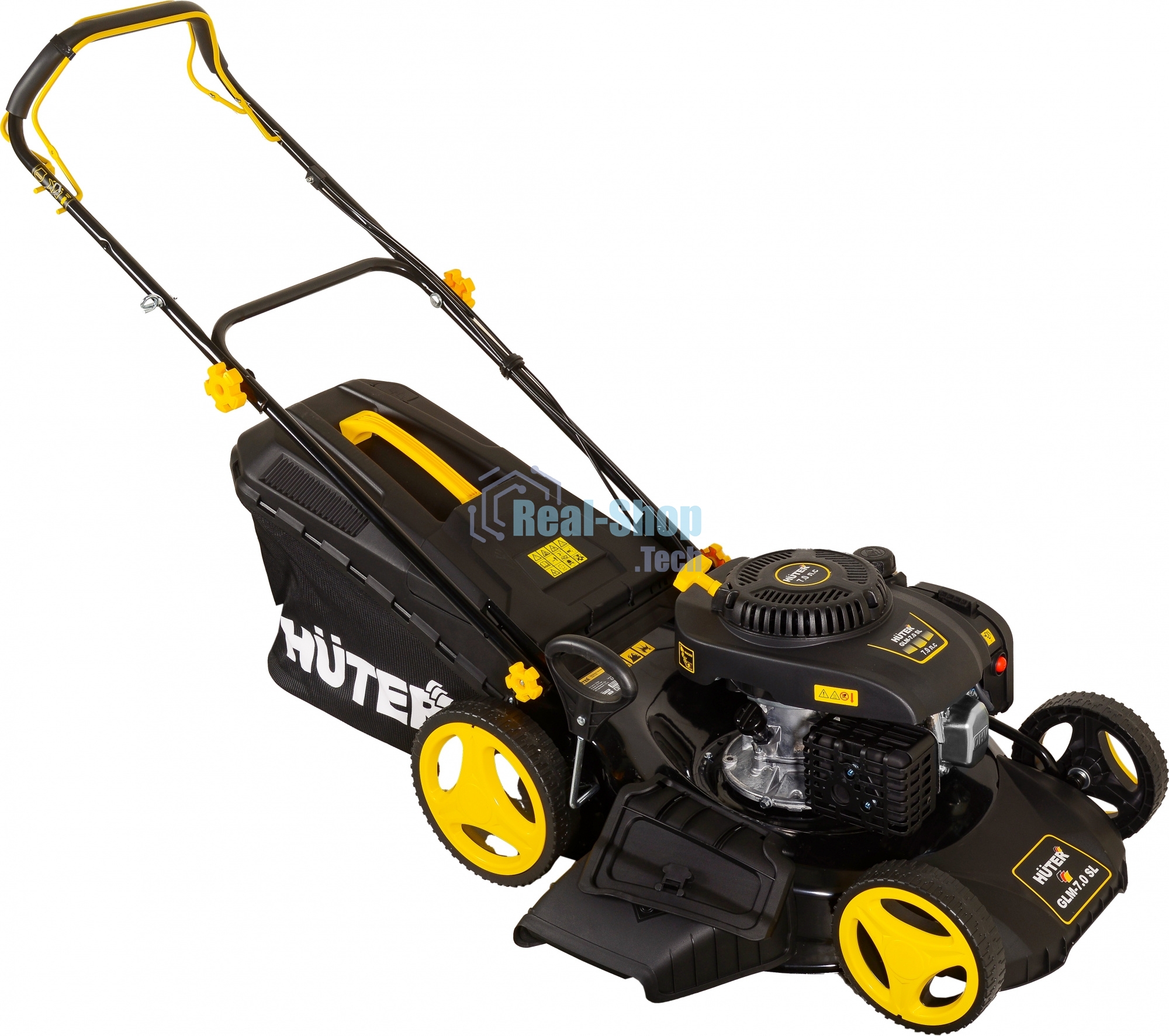 Газонокосилка бензиновая Huter GLM-7.0 SL, 7 л.с.