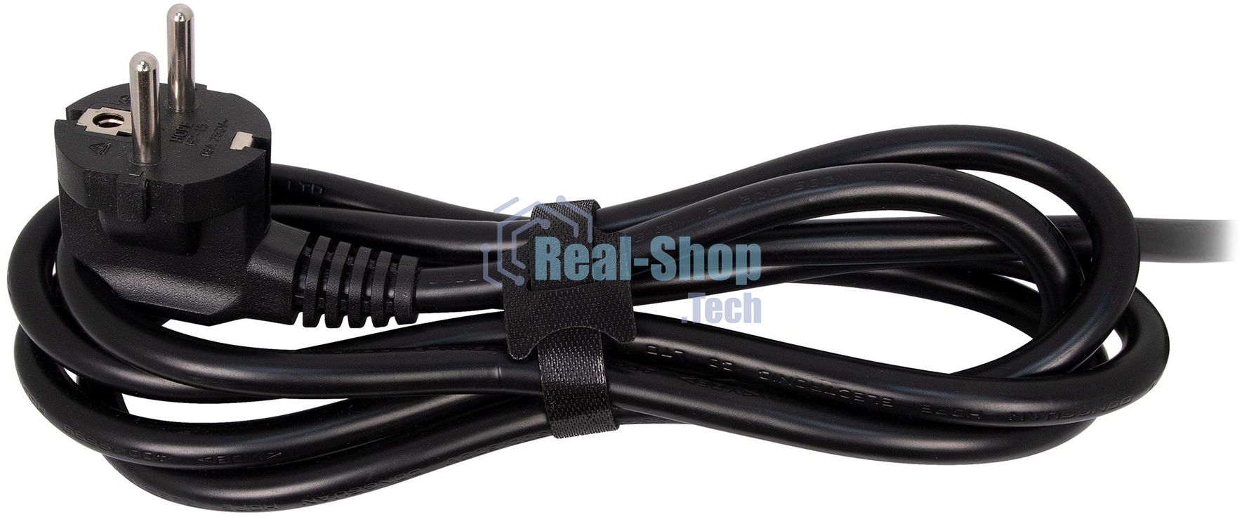 Сетевой фильтр Powercom SP-08 USB03AB 1,8 m 1.8м, 8 розеток, черный, коробка