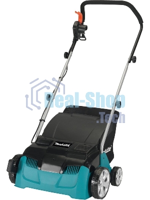 Газонокосилки Makita UV3200 Скарификатор, 1300Вт,32см,3500об\мин,5уров(-10+10мм),30л,нож-фреза,12кг,кор
