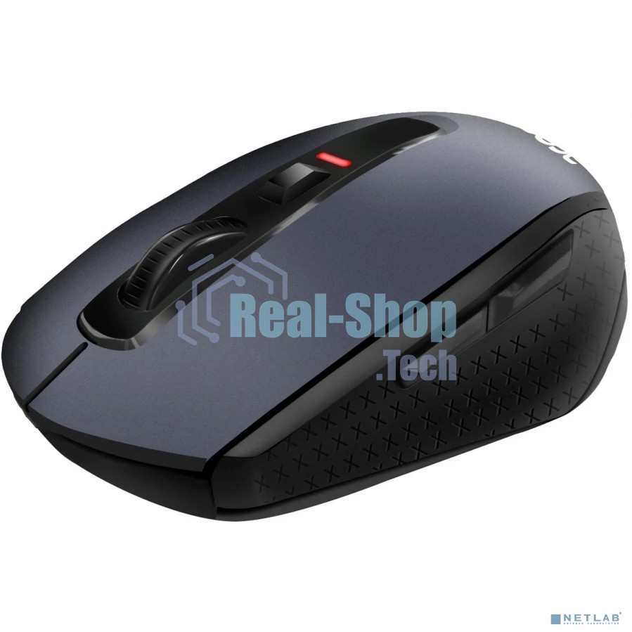 Мышь беспроводная Acer OMR070 черный, 1600 dpi, радиоканал, Bluetooth, USB, кнопки - 6