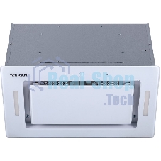 Вытяжка встраиваемая Weissgauff Aura 1200 Remote WH белый, 52 см, 1200 куб. м/ч, 60 дБ